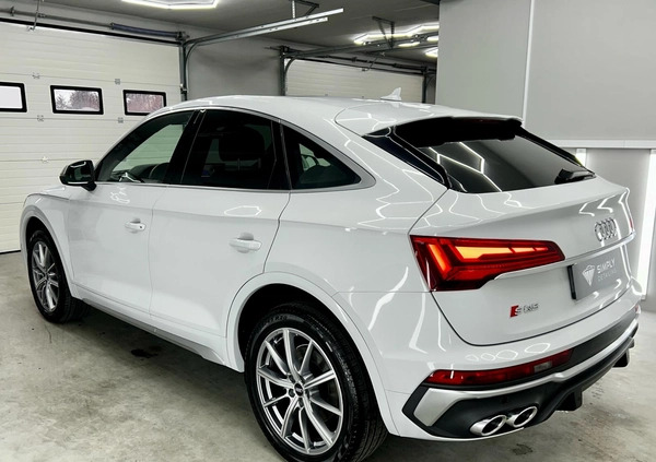 Audi SQ5 cena 253257 przebieg: 26200, rok produkcji 2021 z Sejny małe 596